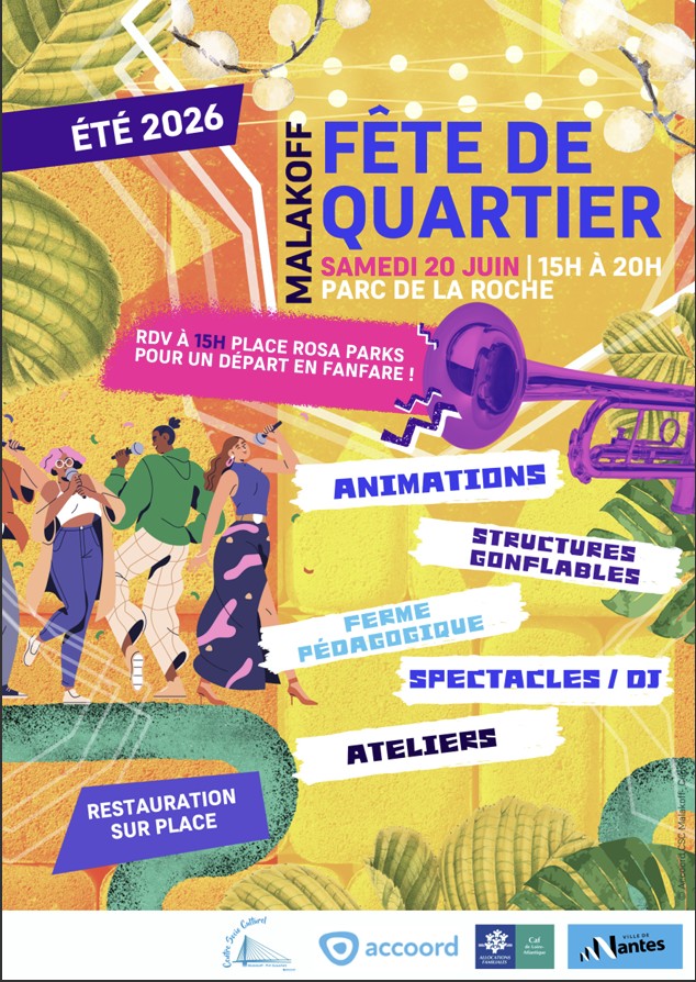Fête du quartier 20 juin 2026